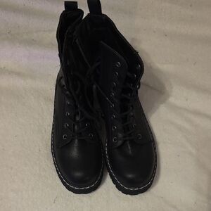 Black Combat Boots